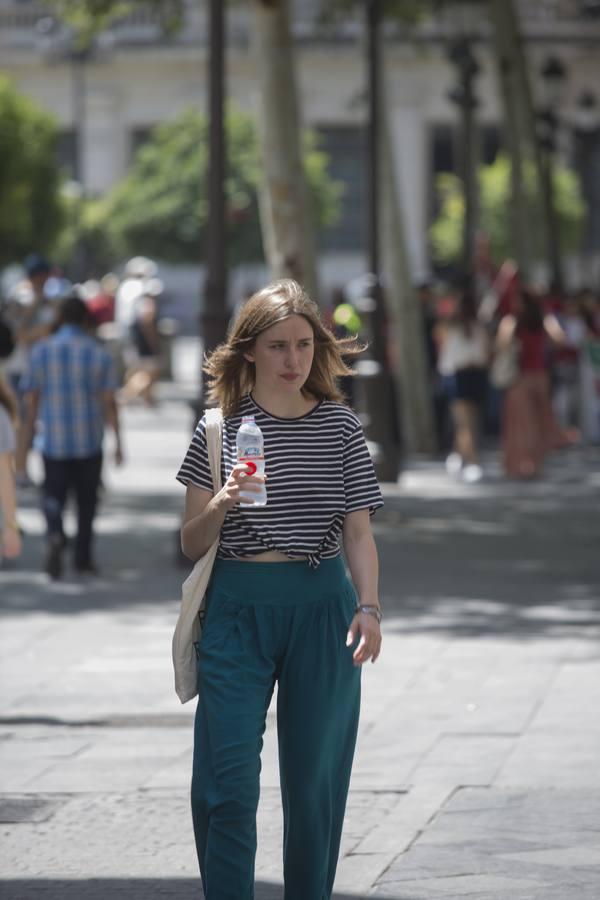 La calor llega a Sevilla