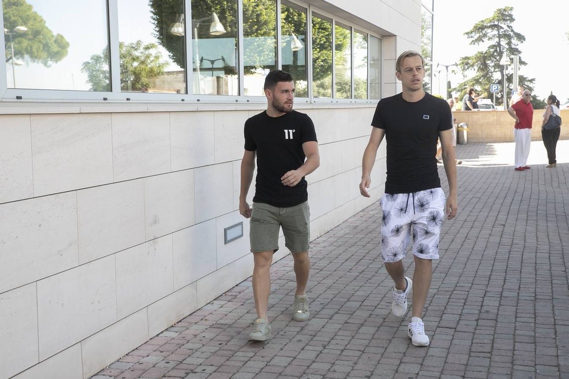 El primer día de actividad en el Córdoba CF, en imágenes