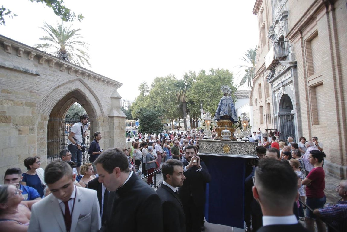 El traslado de la Virgen de la Fuensanta a la Catedral, en imágenes