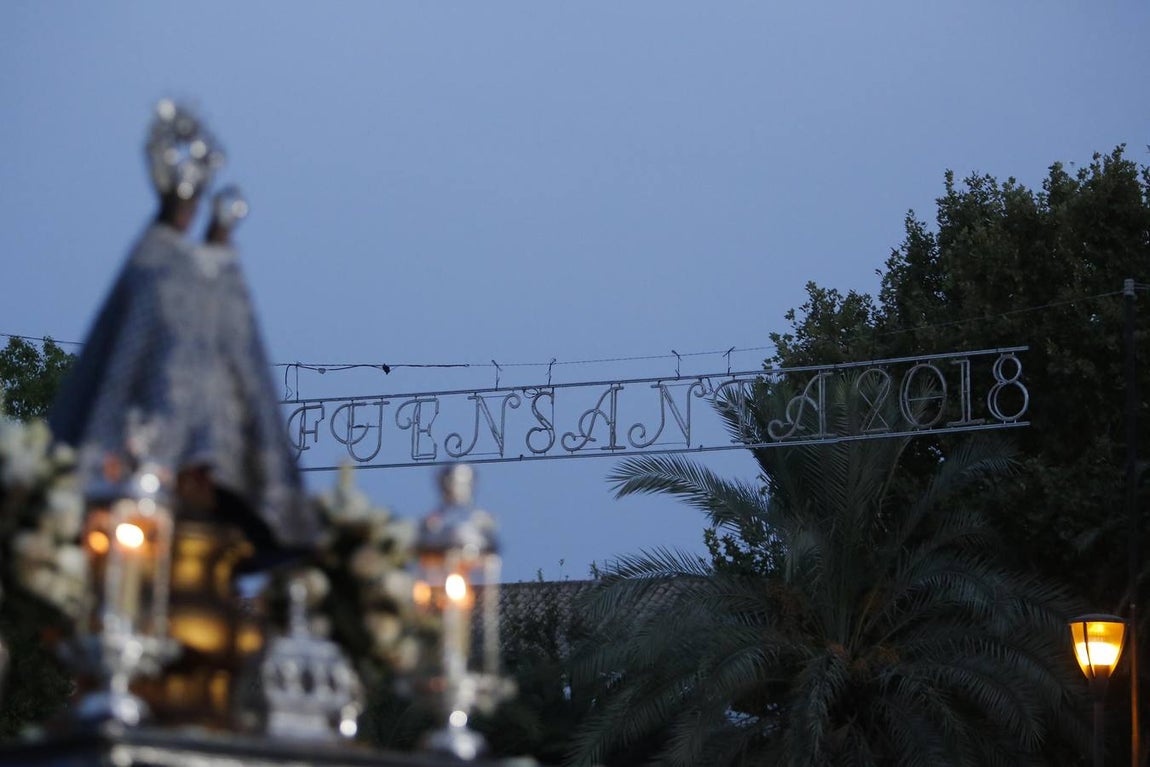 El traslado de la Virgen de la Fuensanta a la Catedral, en imágenes