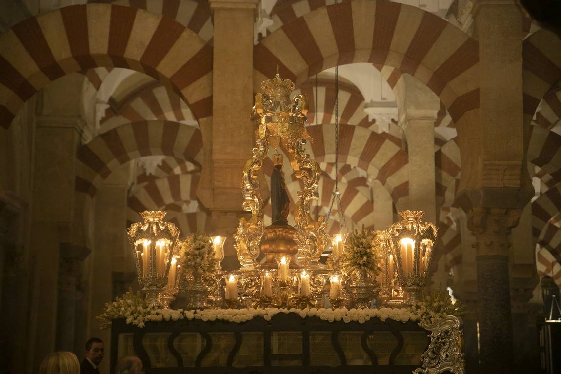 La procesión de la Virgen de la Fuensanta de Córdoba, en imágenes