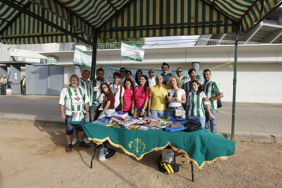 La grada de Córdoba-Alcorcón, en imágenes