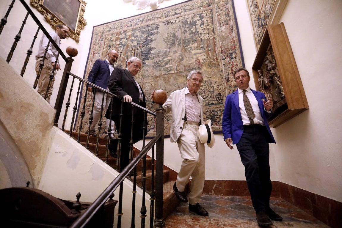 La visita de Rafael Moneo a la Mezquita-Catedral de Córdoba, en imágenes