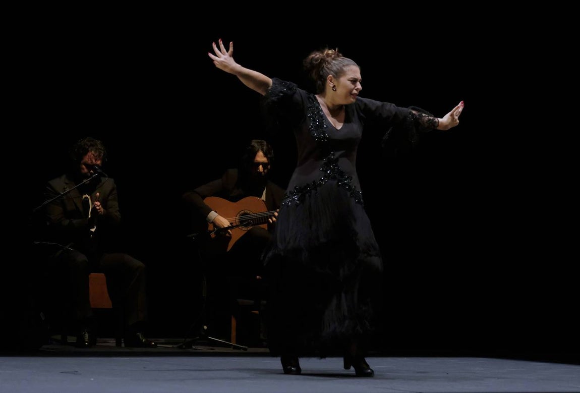 En imágenes, el baile de Pastora Galván en la Bienal de Flamenco de Sevilla 2018