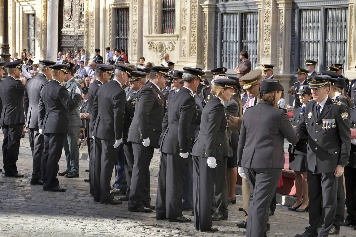 La Policía Nacional celebra su día en la Plaza de San Francisco