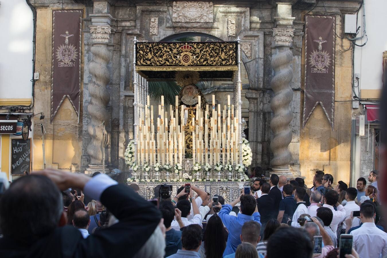 La procesión de la Virgen del Rosario, en imágenes
