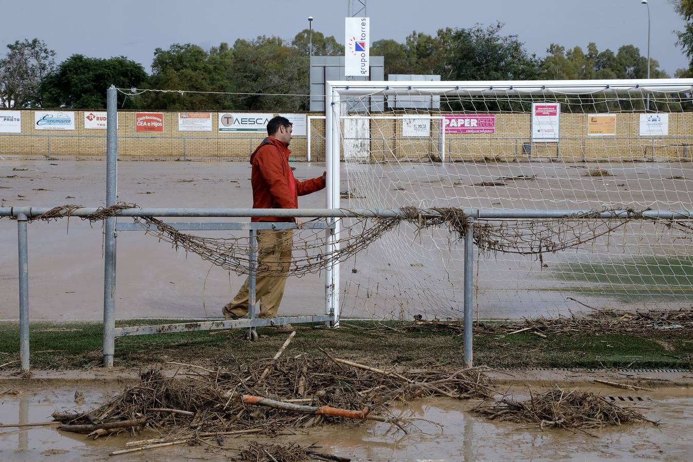 El Rubio vive sus peores horas tras las inundaciones