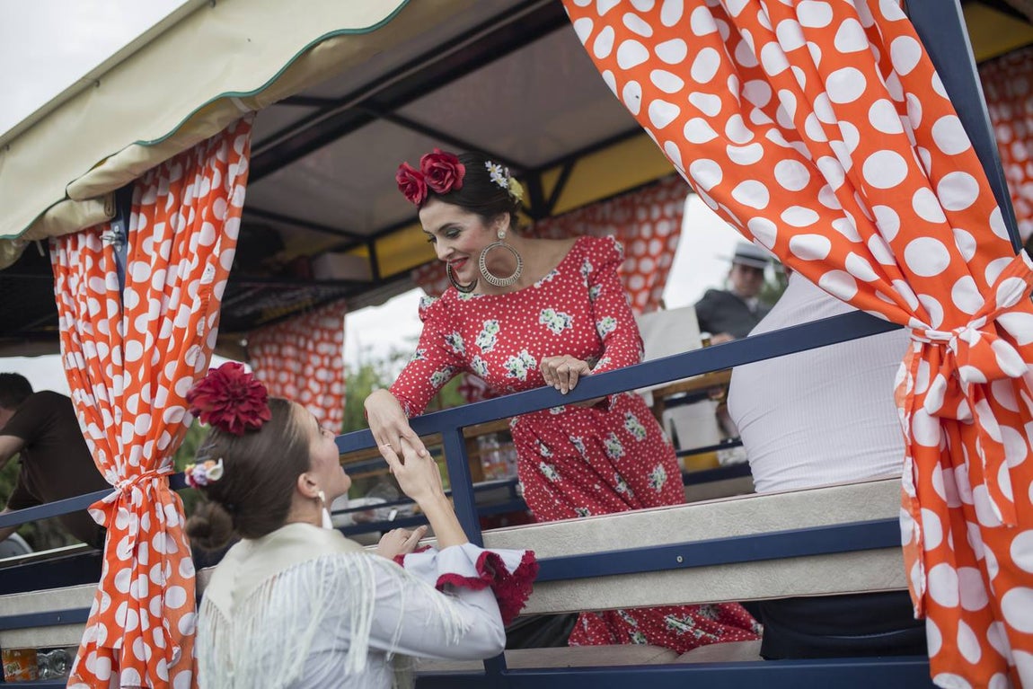 Multitudinaria celebración en Dos Hermanas de la Virgen de Valme