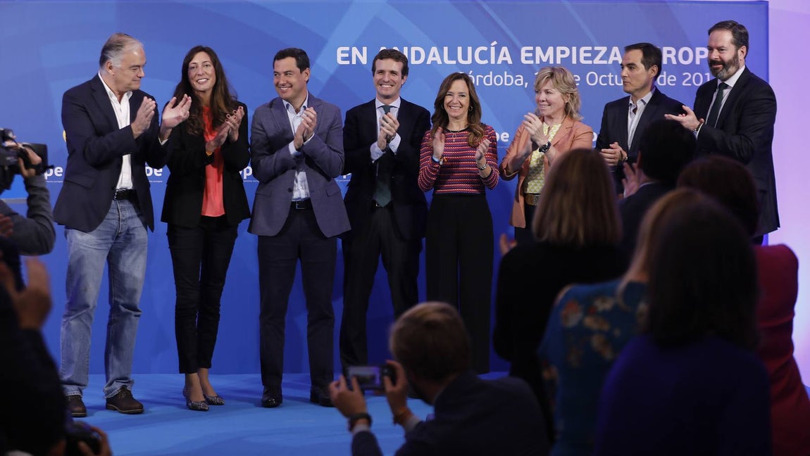 La visita de Pablo Casado a Córdoba, en imágenes