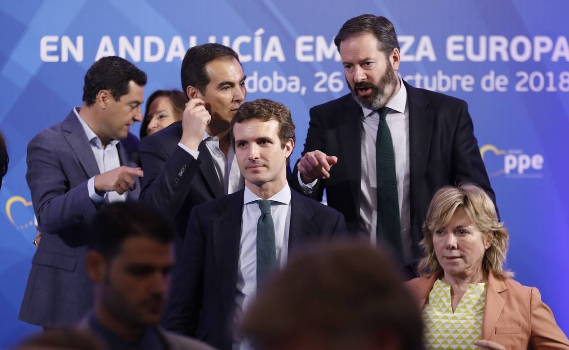 La visita de Pablo Casado a Córdoba, en imágenes