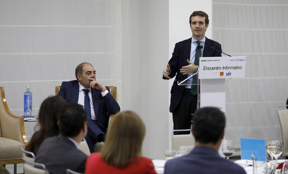 La visita de Pablo Casado a Córdoba, en imágenes