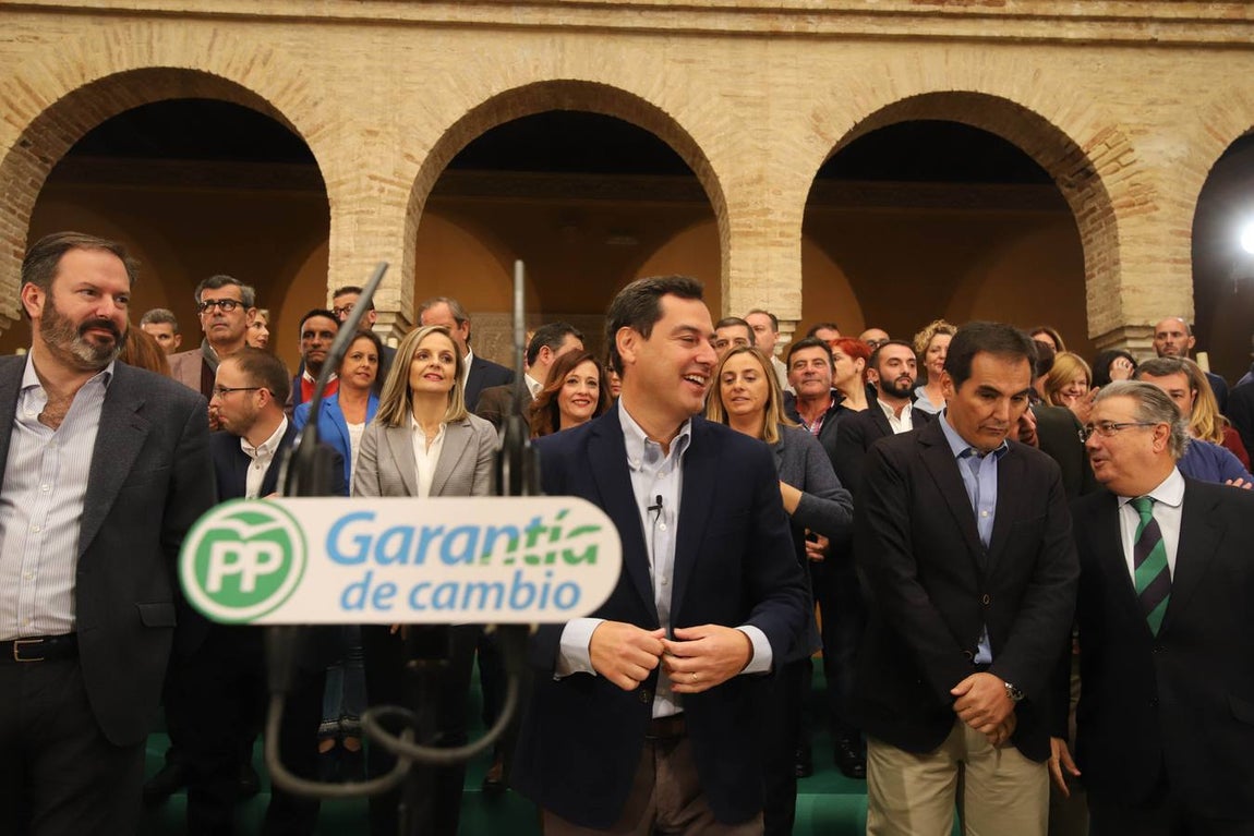 La presentación en Palma del Río de las listas del PP a las elecciones andaluzas, en imágenes