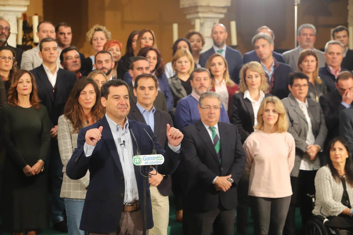 La presentación en Palma del Río de las listas del PP a las elecciones andaluzas, en imágenes