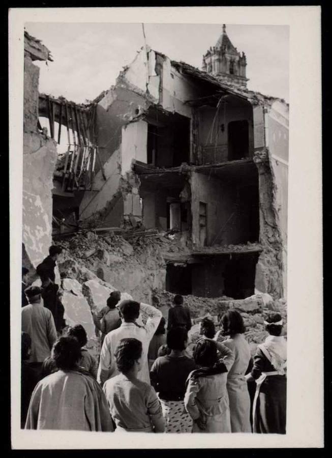 El bombardeo de Cabra por el bando republicano en 1938, en imágenes