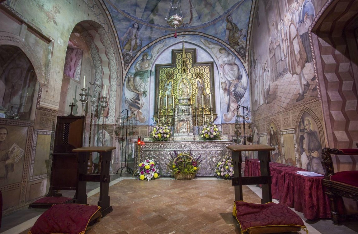 Capilla del Monasterio de La Rábida con Nuestra Señora de los Milagros
