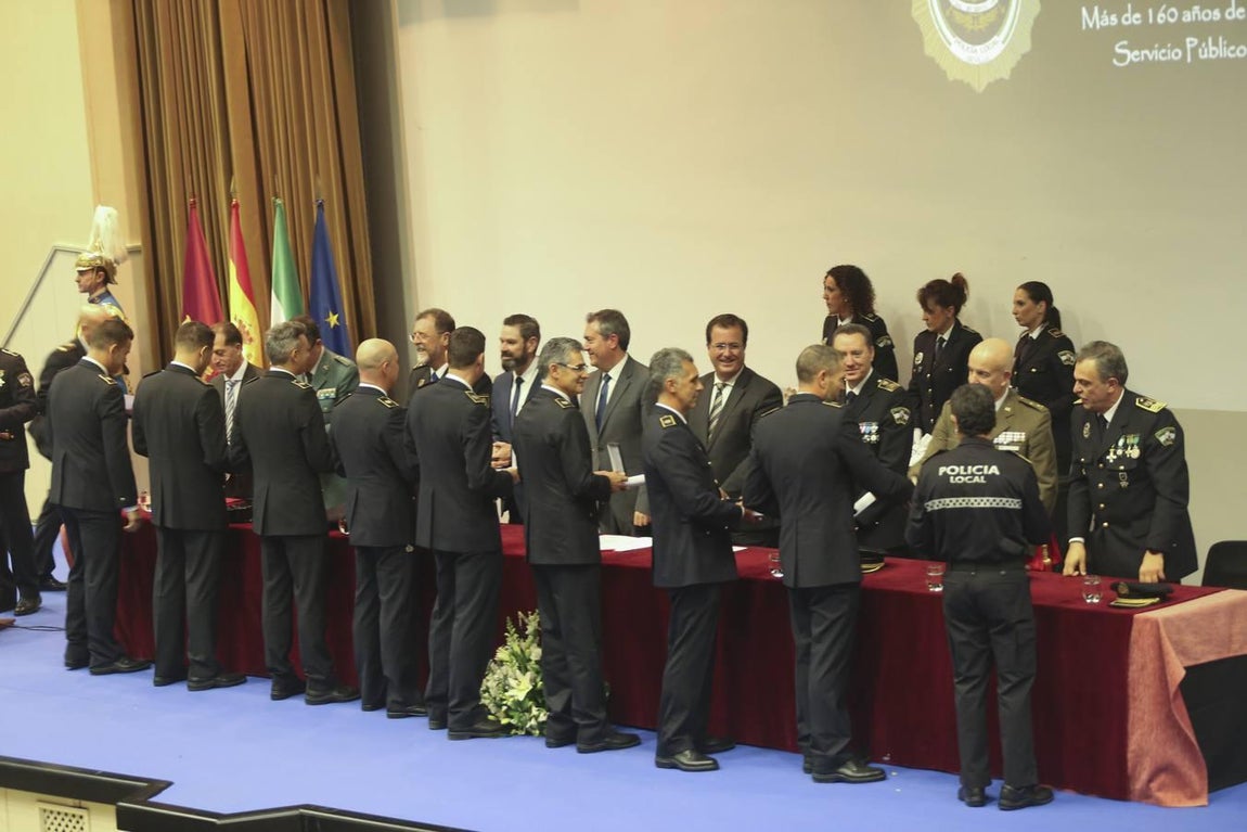 La Policía Local de Sevilla celebra el día de San Clemente