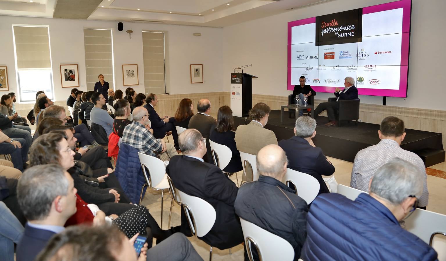 La conferencia de Ricard Camarena y Carlos Maribona, en imágenes
