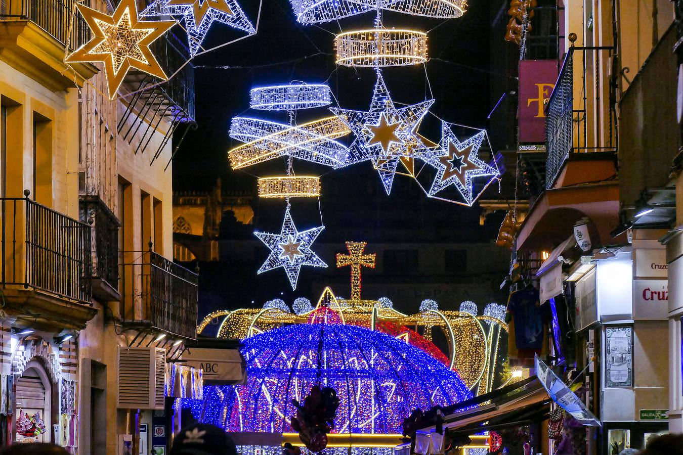 Fotogalería: Los colores de la Navidad en Sevilla