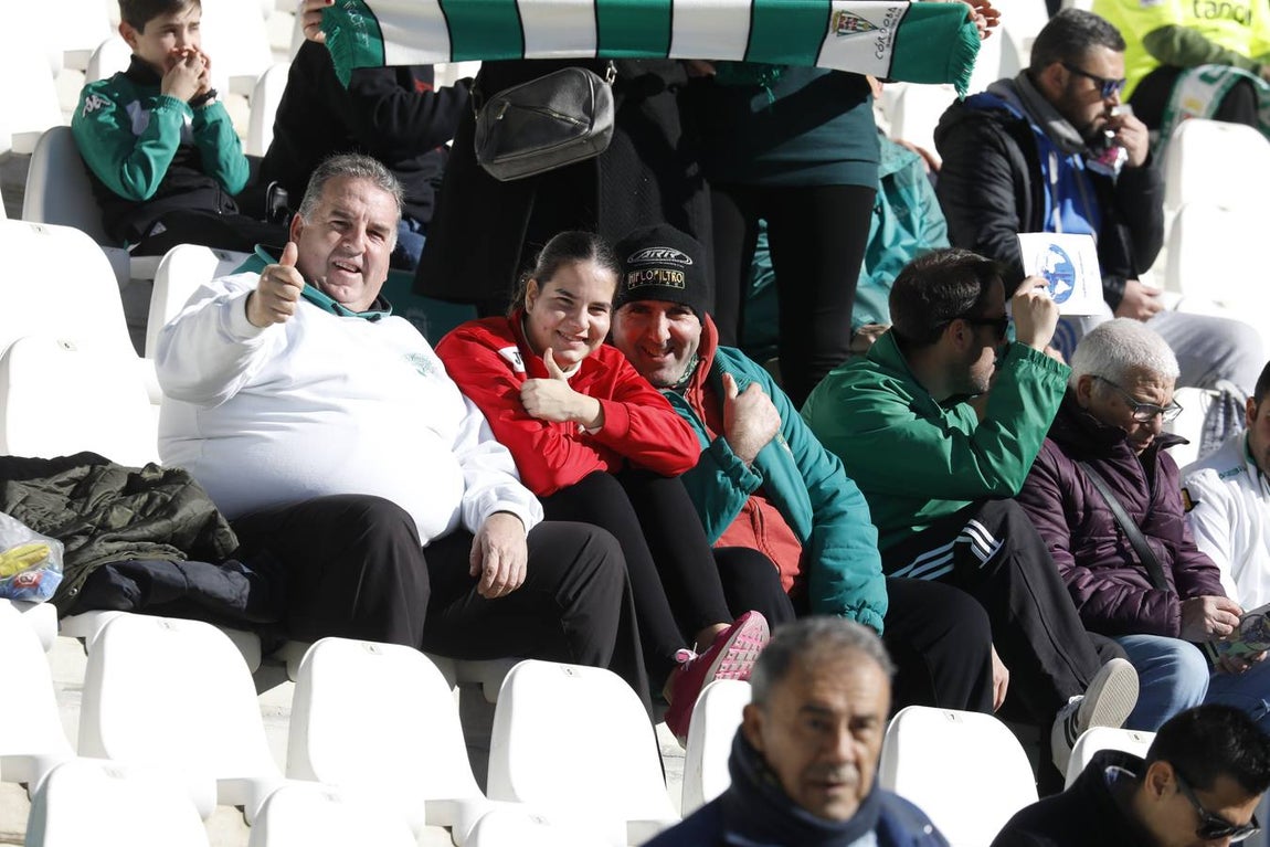 El ambiente en las gradas del Córdoba-Rayo Majadahonda