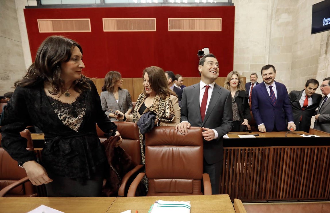 En imágenes, la investidura de Juanma Moreno Bonilla