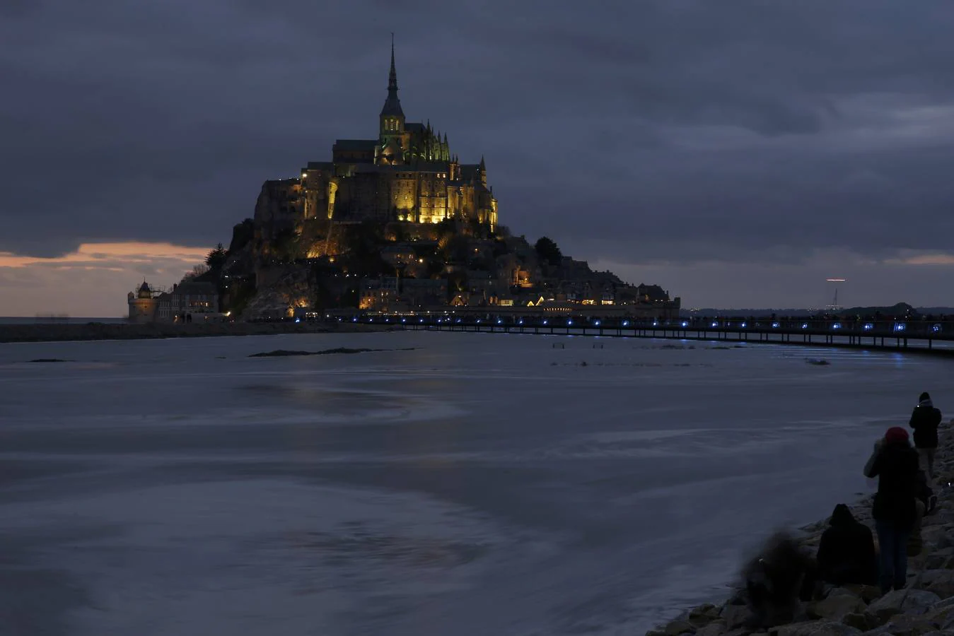 Mont-Saint-Michel (Normandía). 3,2 millones de visitantes al año