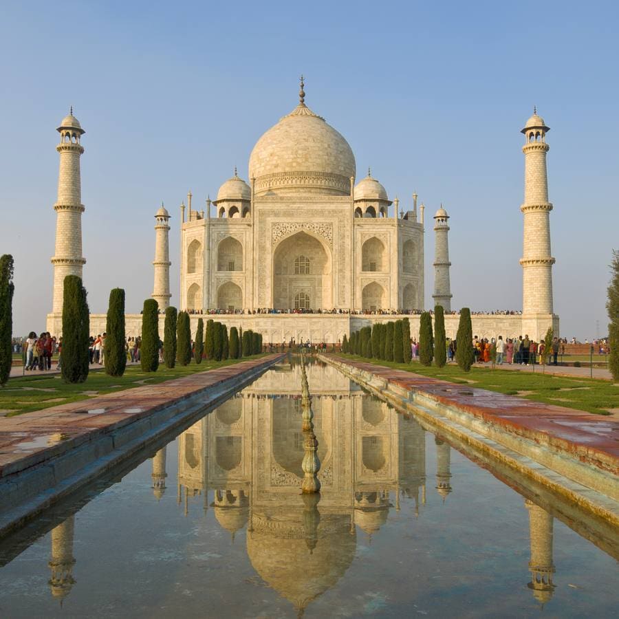 Taj Mahal (Agra). 2,5 millones de visitantes al año