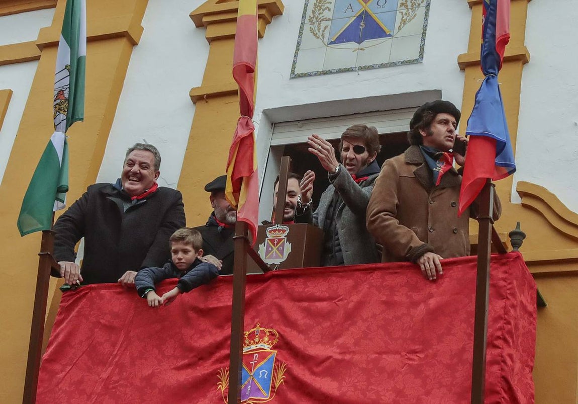 Rotundo éxito del encierro en honor a San Sebastián en la Puebla del Río