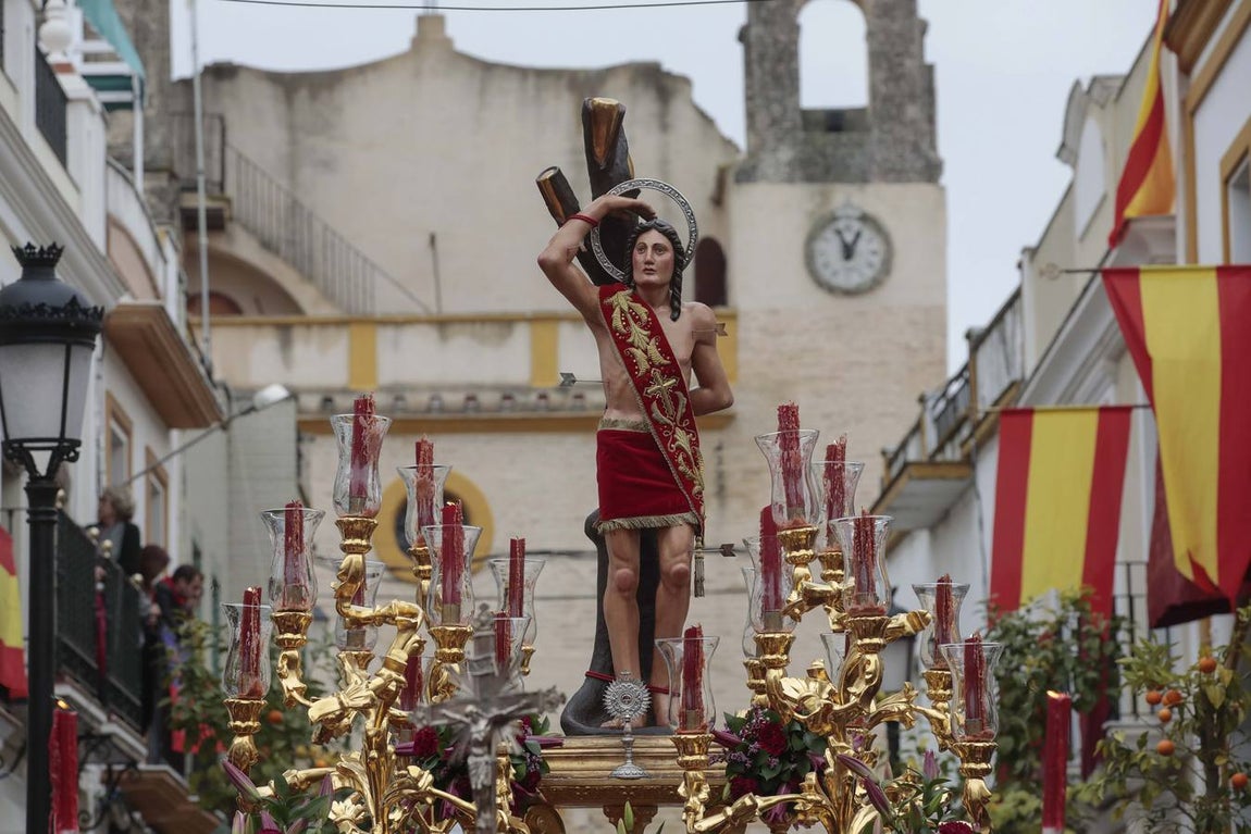 Rotundo éxito del encierro en honor a San Sebastián en la Puebla del Río