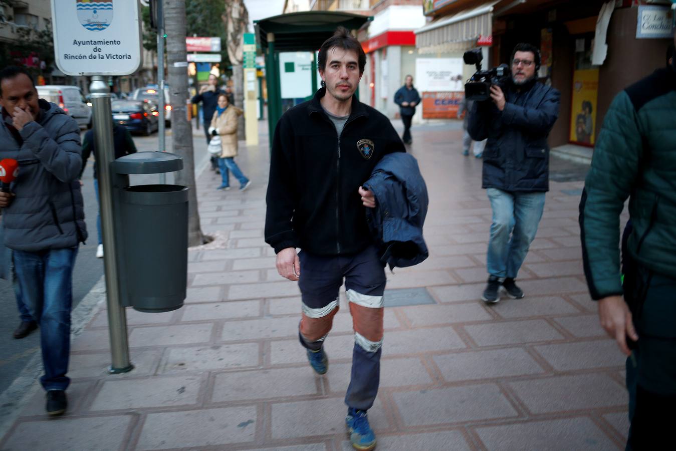 Así se preparan los mineros para rescatar a Julen del pozo de Totalán