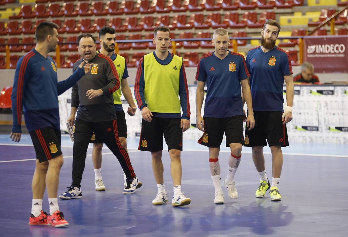 El entrenamiento de España en Córdoba, en imágenes