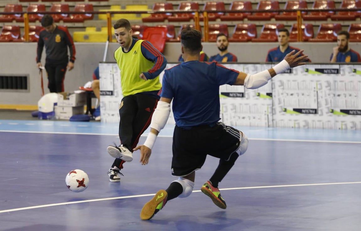 El entrenamiento de España en Córdoba, en imágenes