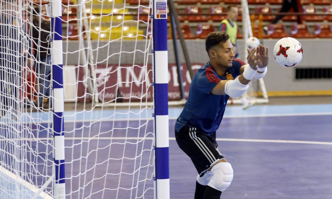 El entrenamiento de España en Córdoba, en imágenes