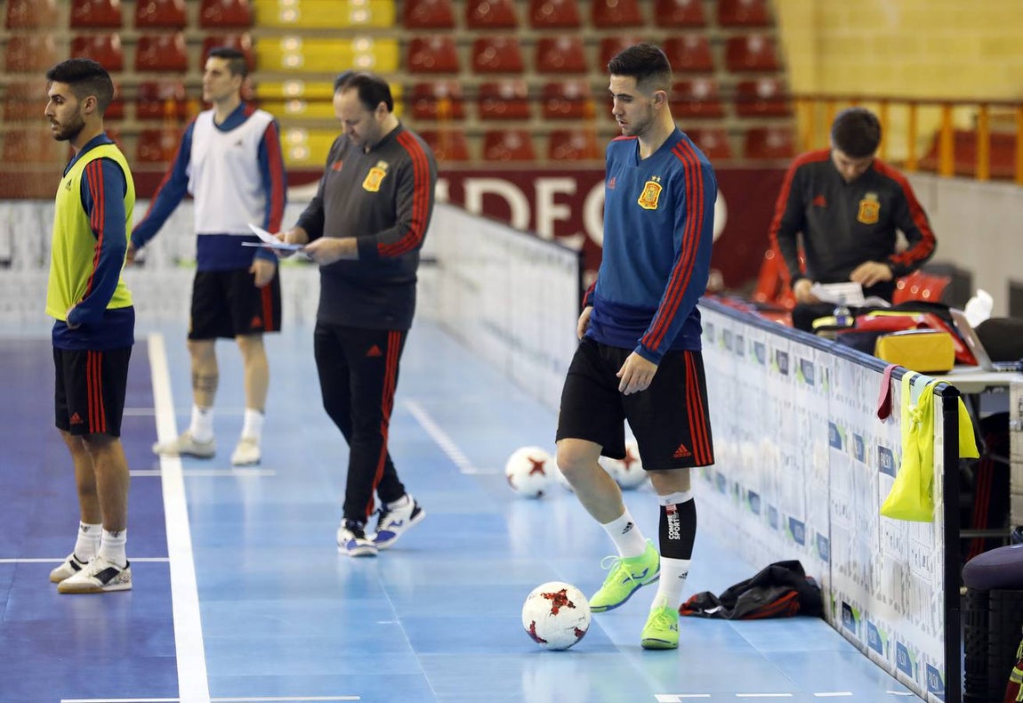 El entrenamiento de España en Córdoba, en imágenes