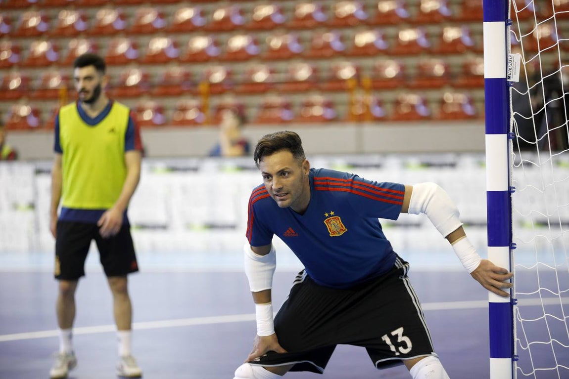 El entrenamiento de España en Córdoba, en imágenes