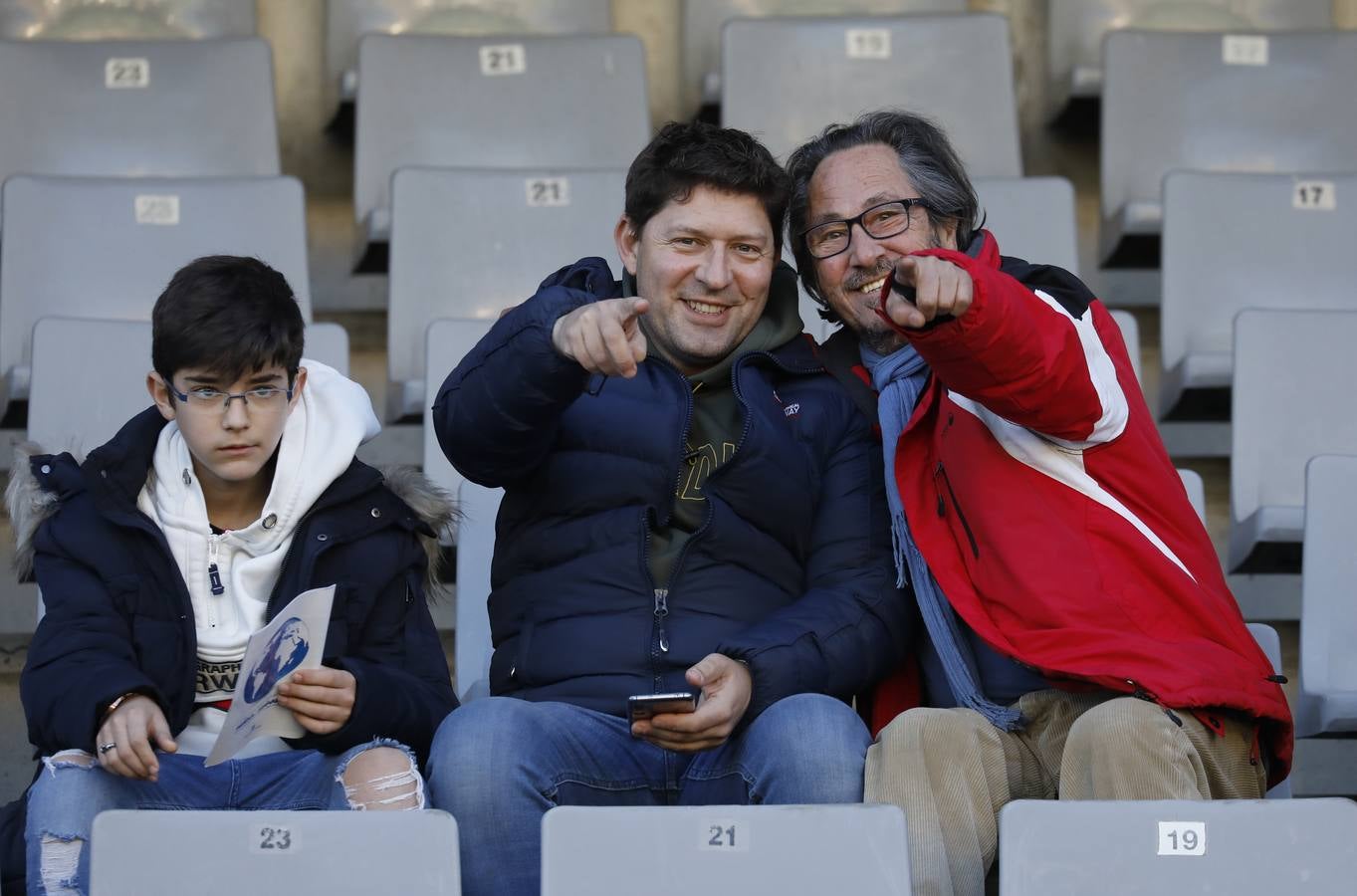 El ambiente en las gradas del Córdoba CF-Albacete, en imágenes