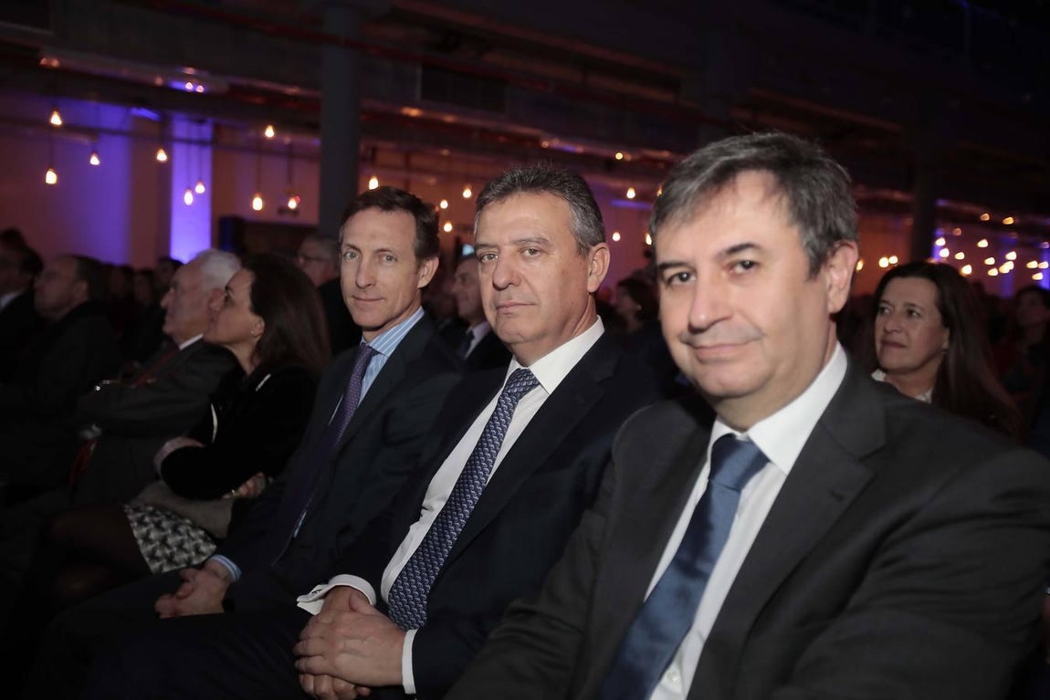 Luis Sánchez, Francisco Arteaga y Rafael Sánchez