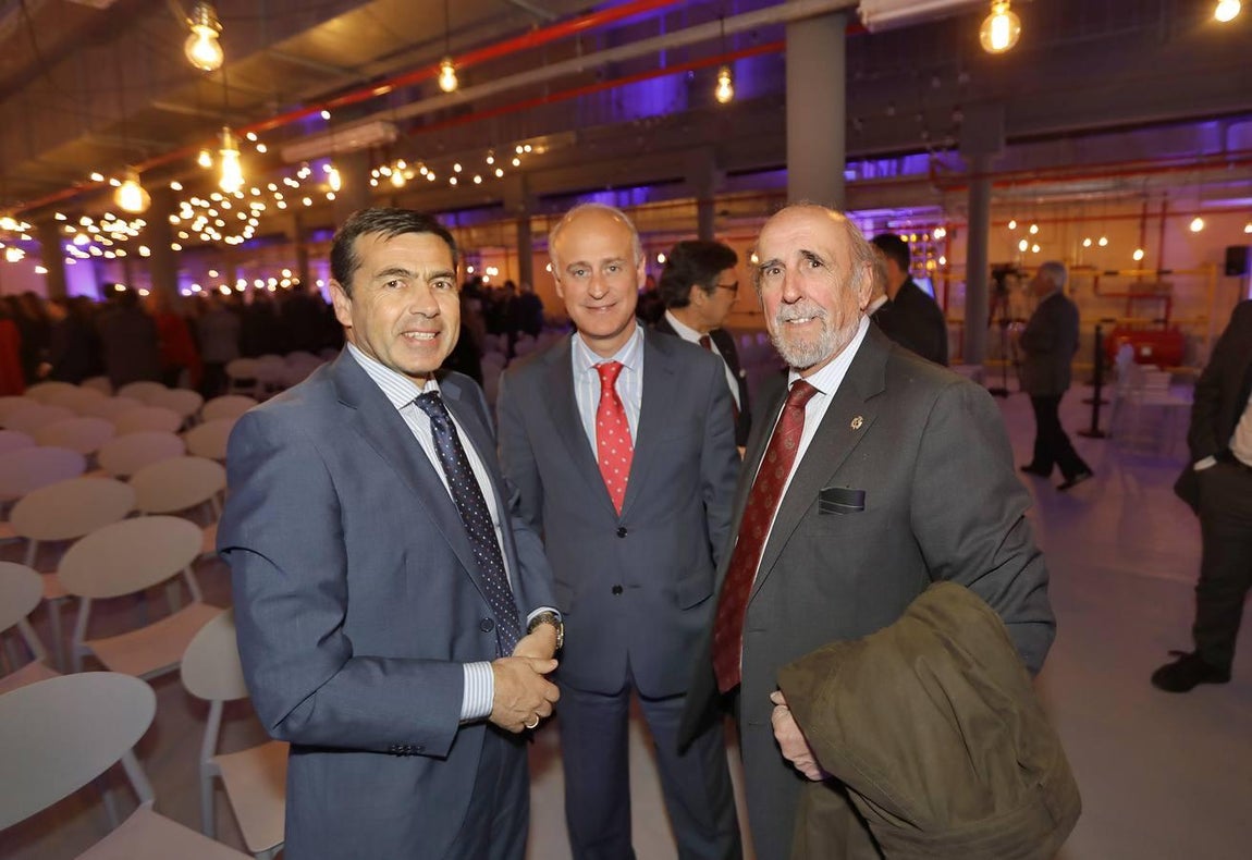 Juan Román Gallego, Francisco Velasco Cabello y Felipe Lobo Ruano