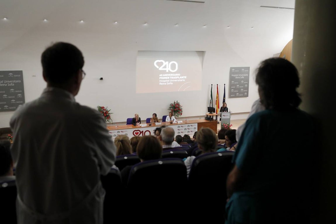 El 40 aniversario del programa de trasplantes del Reina Sofía, en imágenes