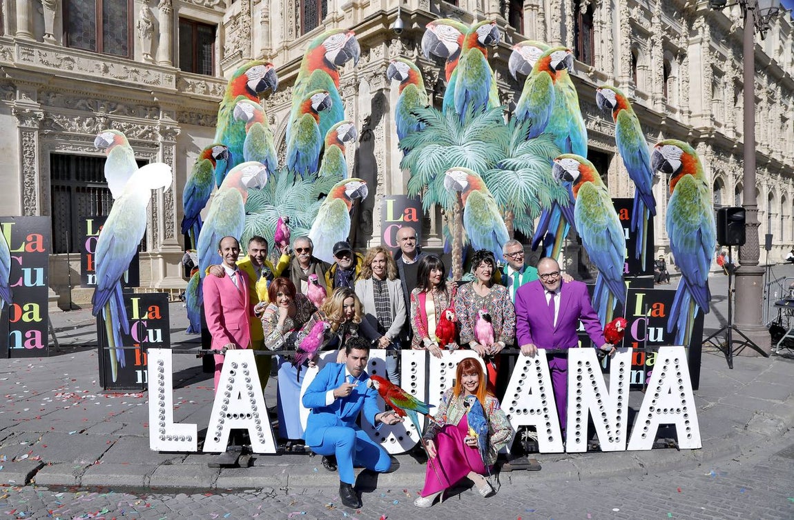 En imágenes, la presentación del nuevo espectáculo de La Cubana en Sevilla