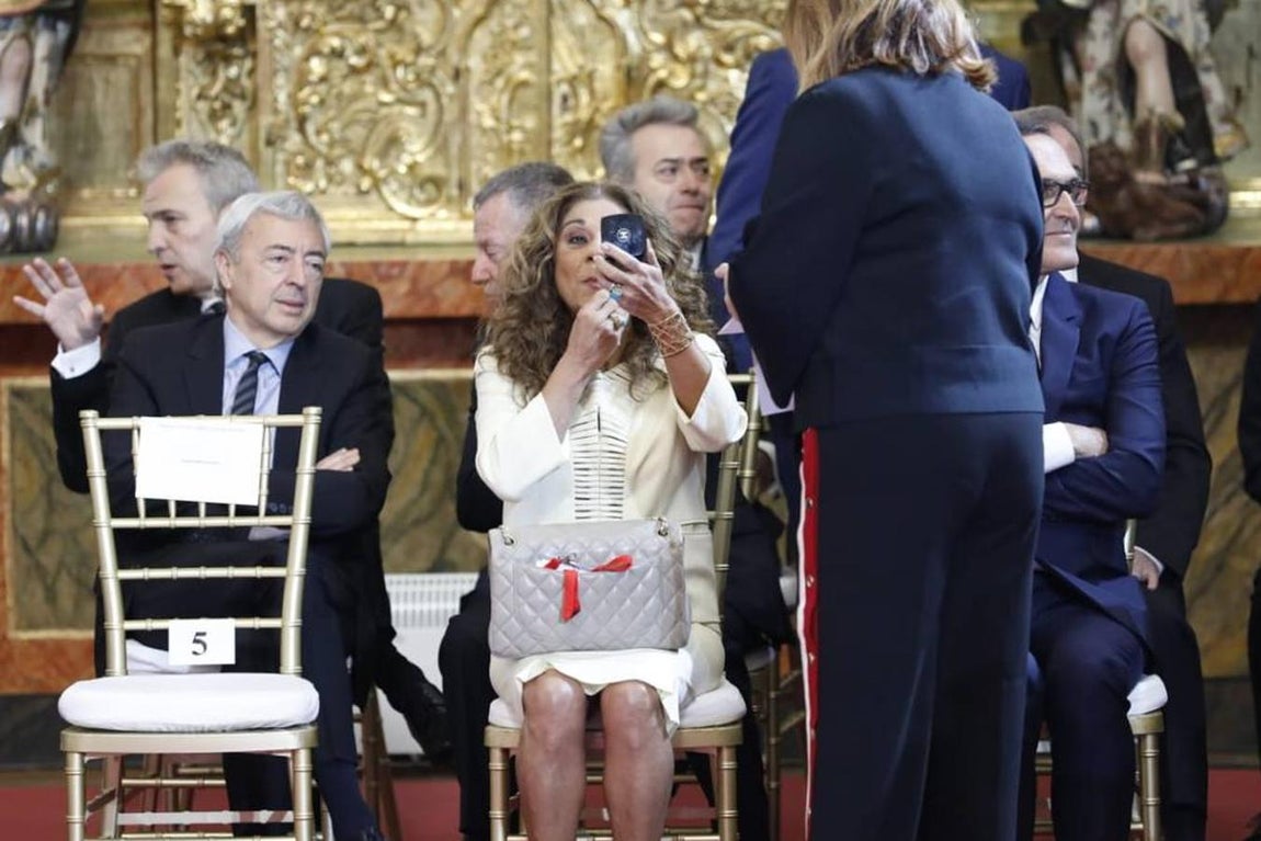 El ambiente en la entrega de las Medallas de las Bellas Artes, en imágenes