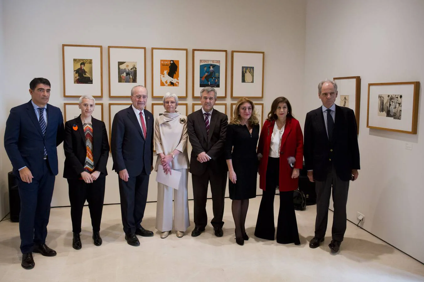 La presentación de la muestra del Museo ABC en el Thyssen de Málaga, en imágenes