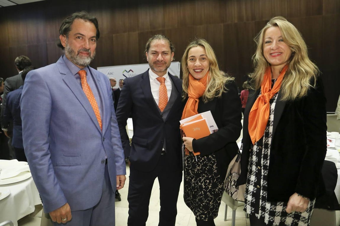 Francisco Pinto Rodríguez, José Luis Nevado Sierra, Carmen Nevado Sierra y Reyes Padilla Padilla