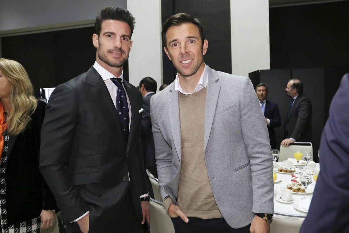 Aitor Ocio y Carlos Marchena