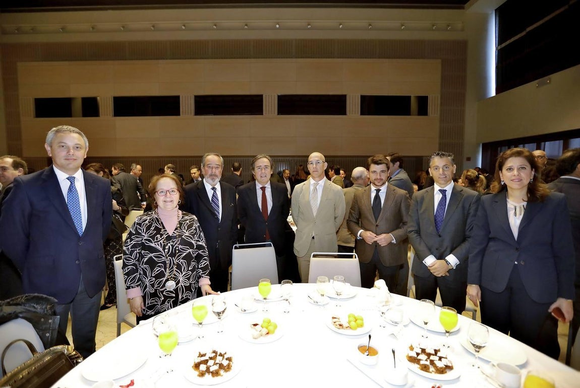Alberto García Reyes, Mª Victoria López Espinar, Francisco Martín González, Ricardo Pumar, Manuel Contreras, Beltrán Pérez, Diego Chacón y Carmen González