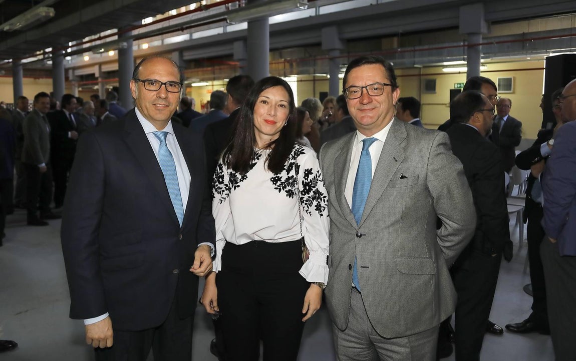 Juan José Borrero, Alejandra Navarro y Fernando Seco
