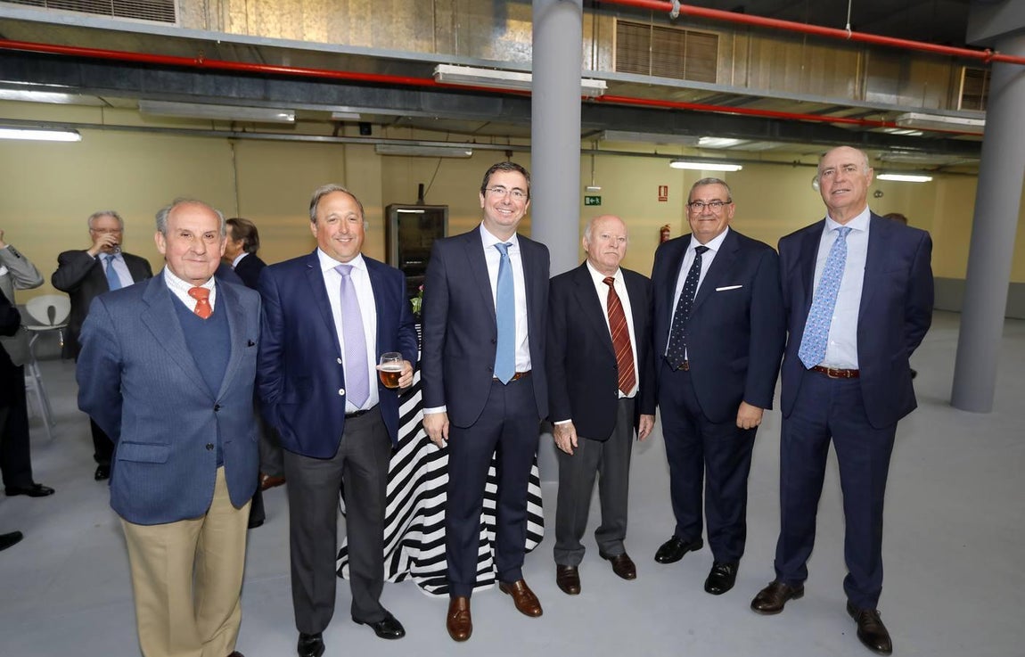 Javier Aguado, Manuel Pérez de Ayala, José Masia, Manuel Gómez, Serafín Acebedo y Juan Luis Viveros