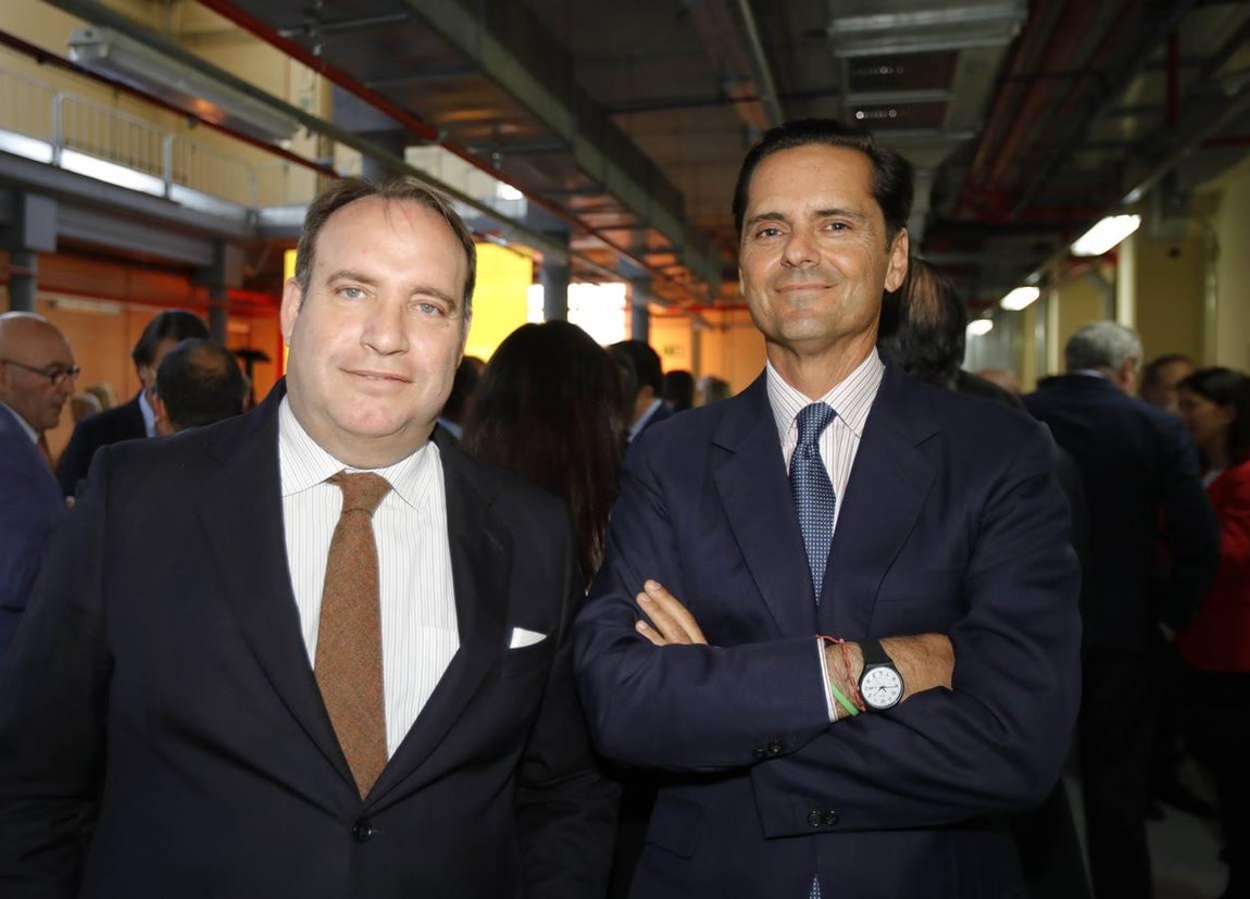 Alberto Candau y Fernando Parias