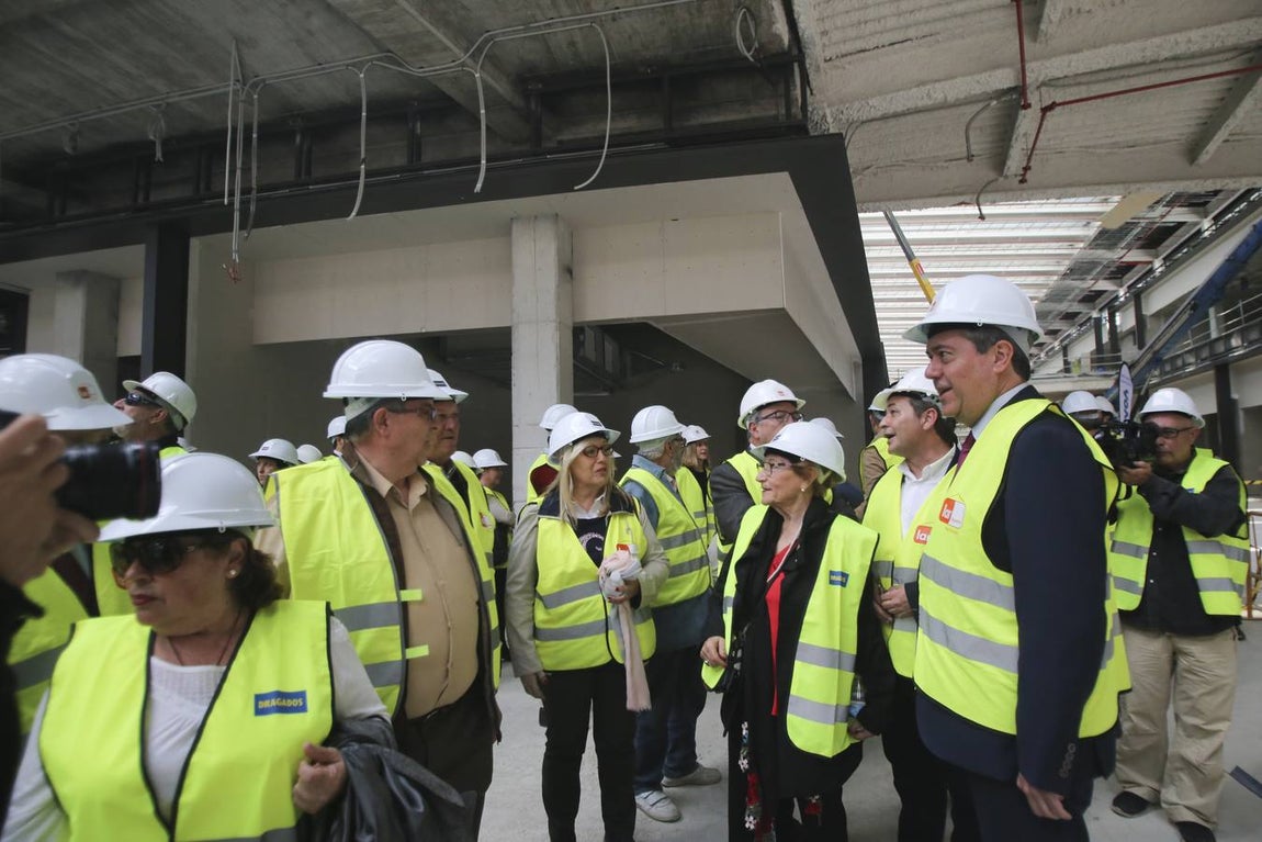 En imágenes, estado actual de las obras del centro comercial Lagoh de Palma Altas