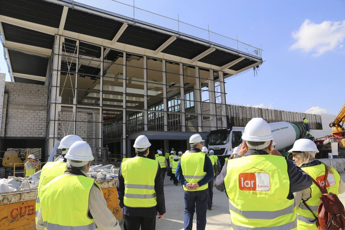 En imágenes, estado actual de las obras del centro comercial Lagoh de Palma Altas