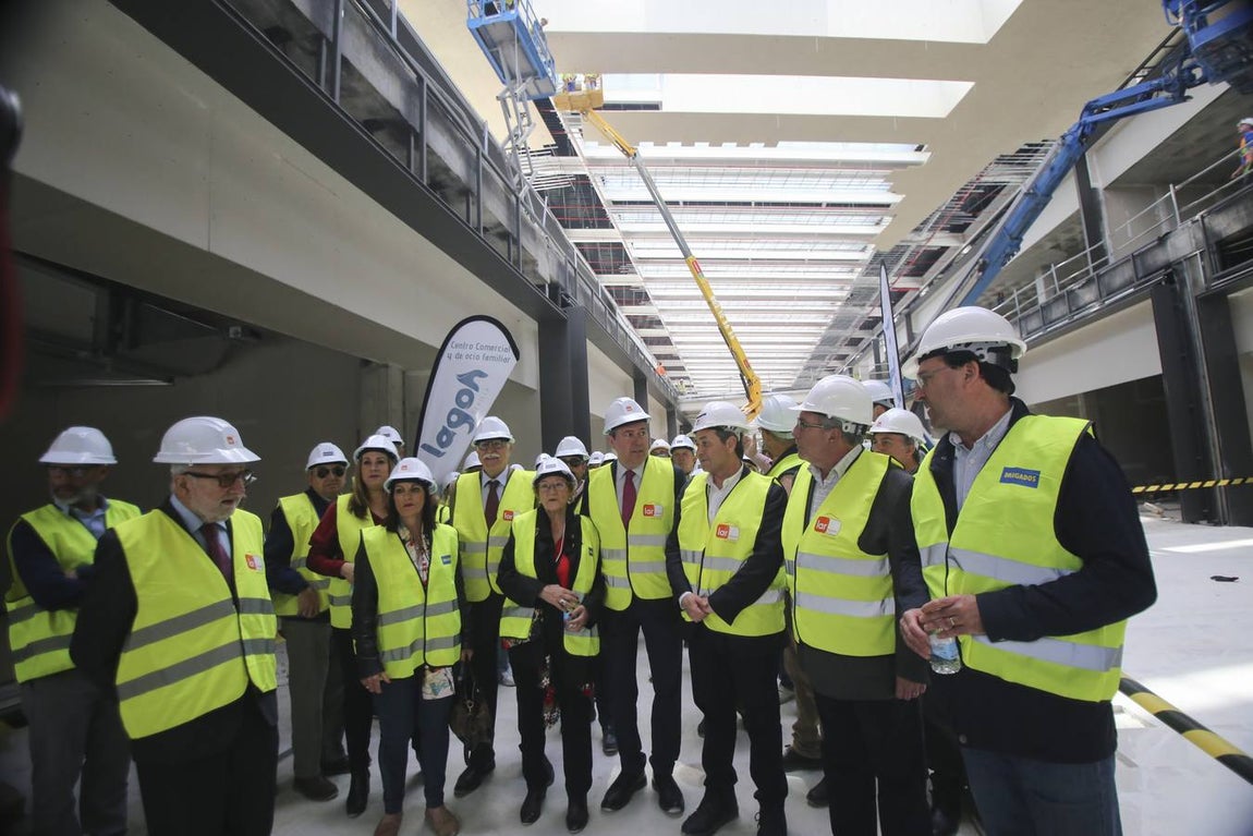 En imágenes, estado actual de las obras del centro comercial Lagoh de Palma Altas